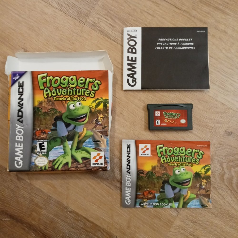 Gameboy Advance Frogger's Adventures (pre-loved)